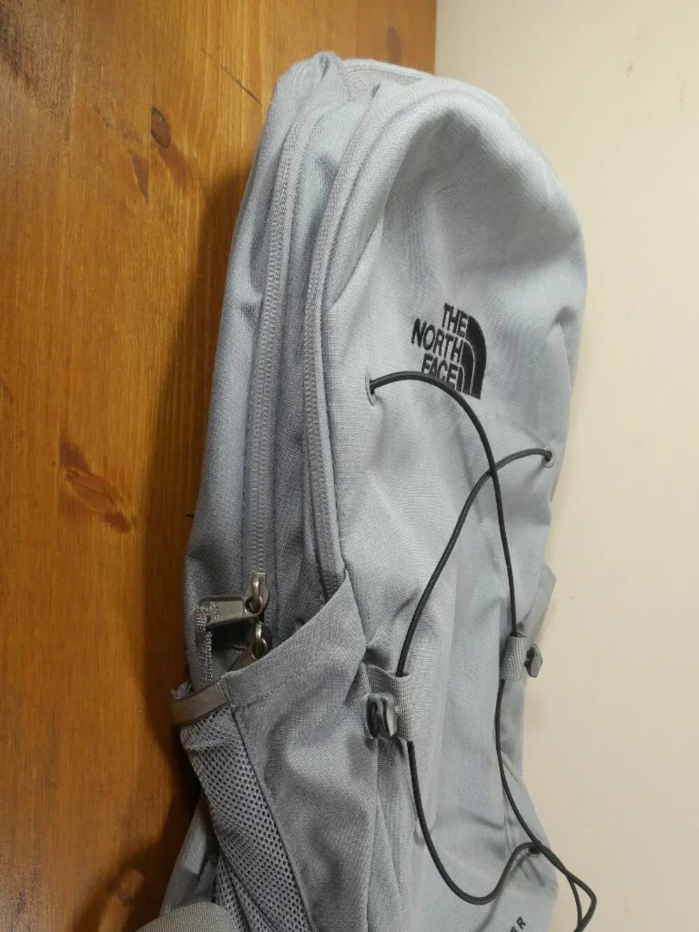 The North Face NF0A3VXF Jester Backpack Gray Hiking Travel School Padded